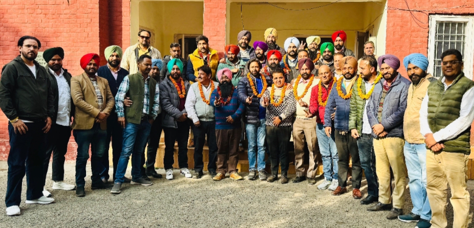 Navdeep Dhingra again unanimously became the president of Patiala Media Club